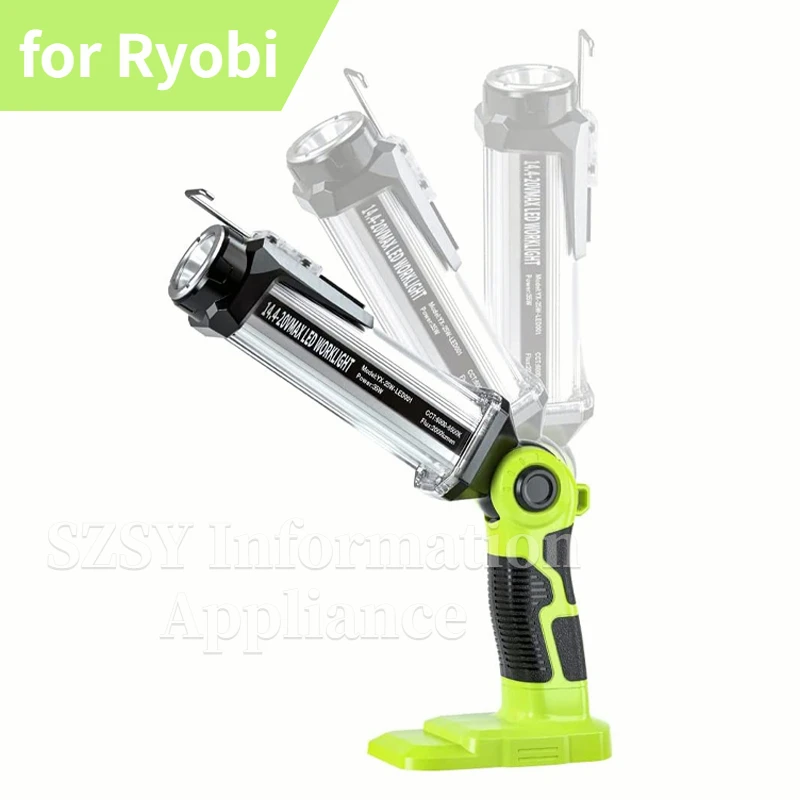 Garage Lighting Decor - LED Work Light for Ryobi ONE+