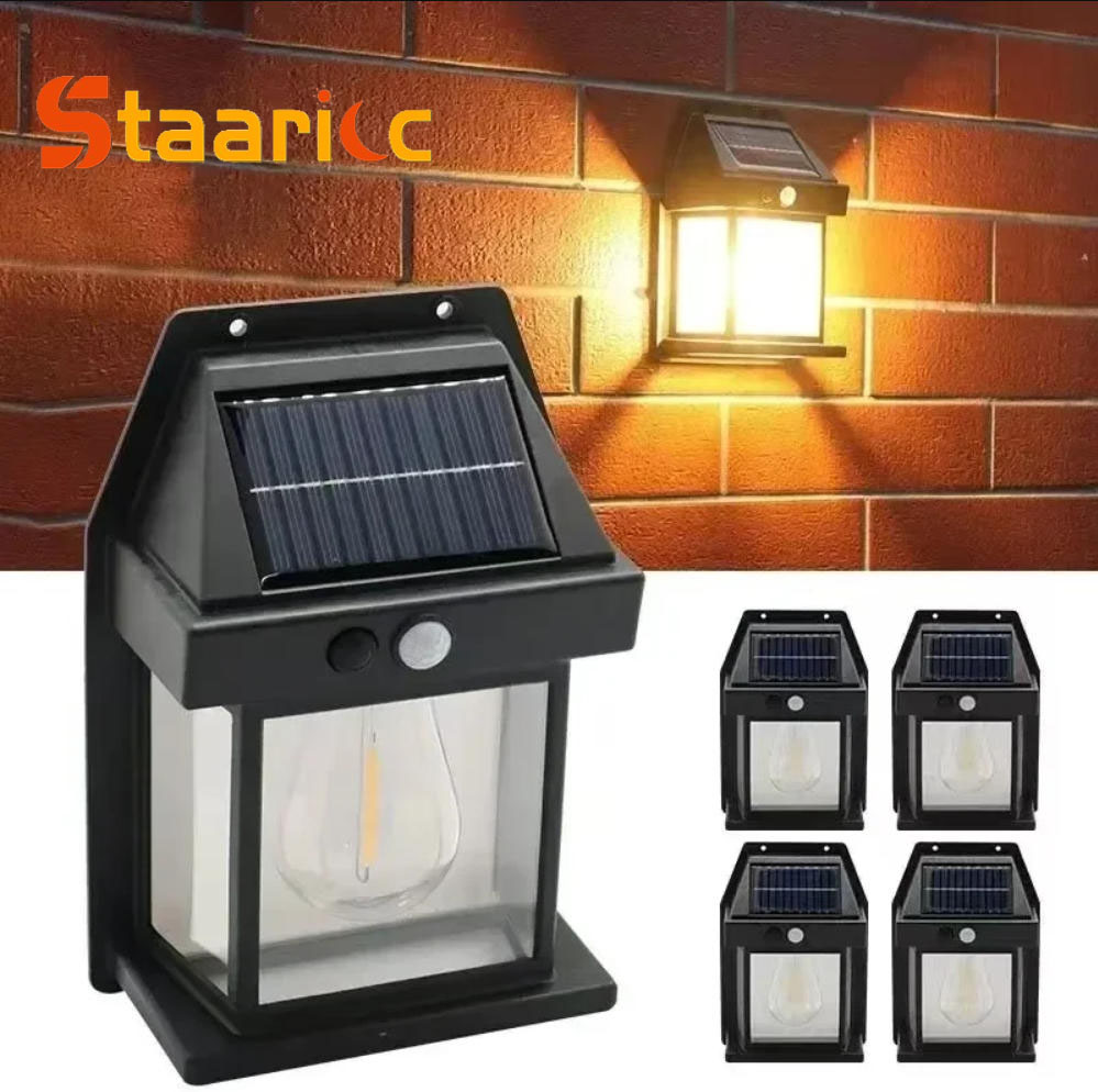 Garage Lighting Decor - Outdoor Solar Tungsten Wall Light with