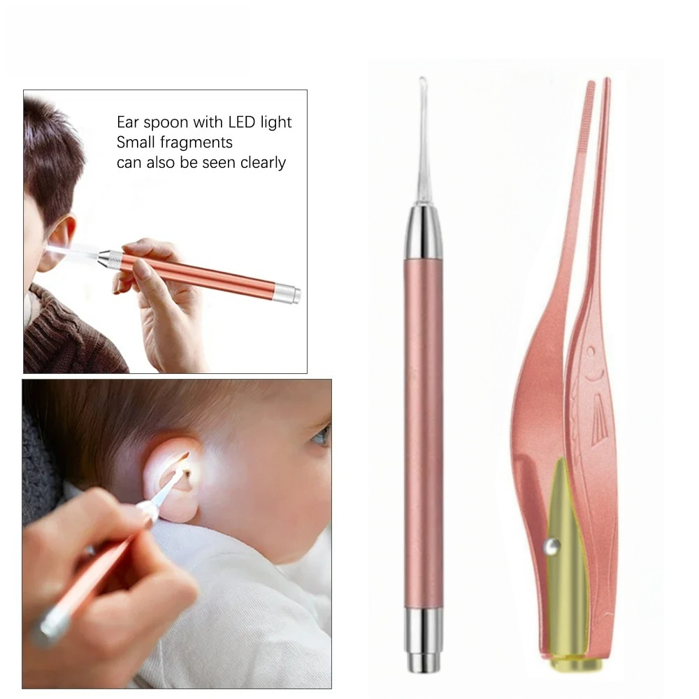Lighting Visual - Hot Stainless Steel Luminous Ear Scoop