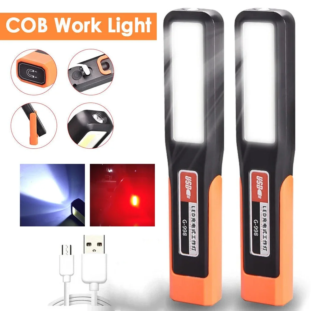 Garage Lighting Decor - LED work light with magnet lighting