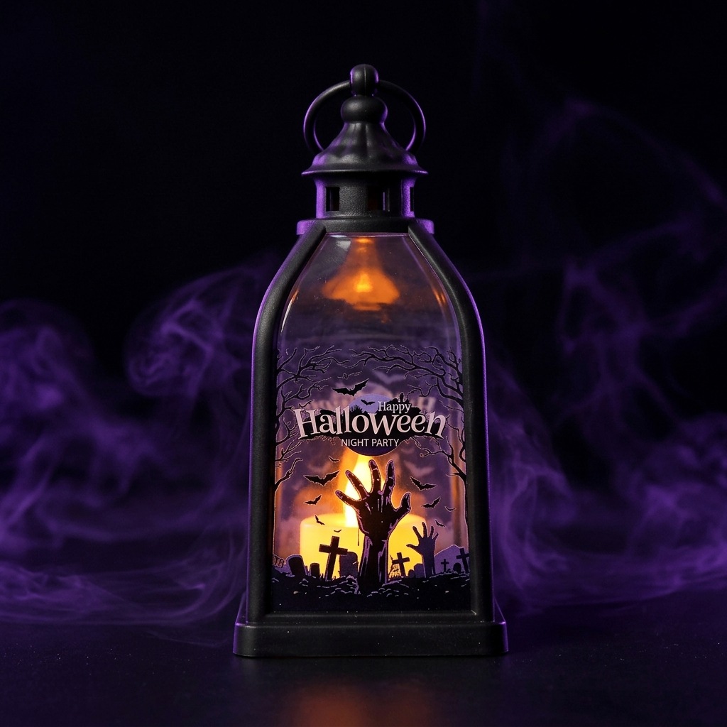Halloween Ghost Castle Themed  - Lighting Decor For House 评论和价格