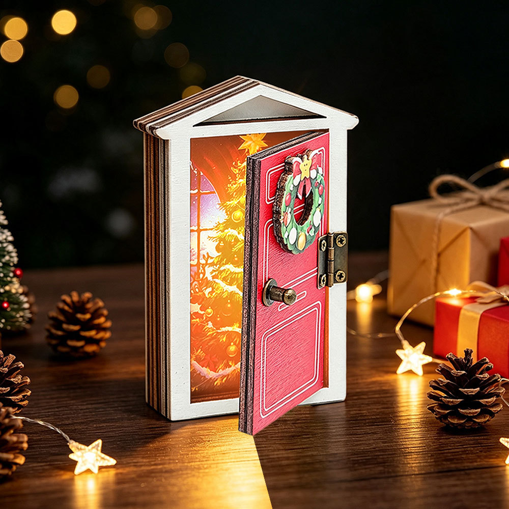 Christmas Light Up Elf Wooden  - Santa'S Elves Holiday Lighting & Decor Llc 评论和价格