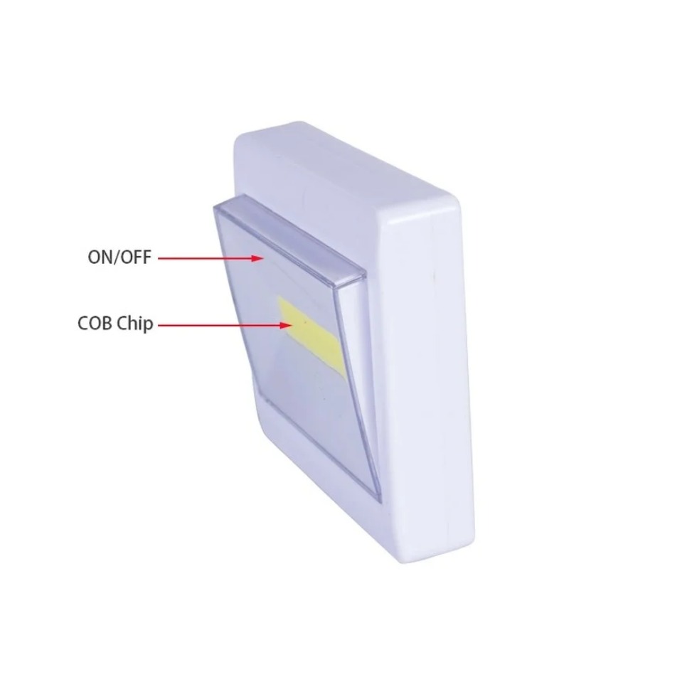 2 Pcs COB LED Night Lights AAA - Garage Lighting Decor 评论和价格