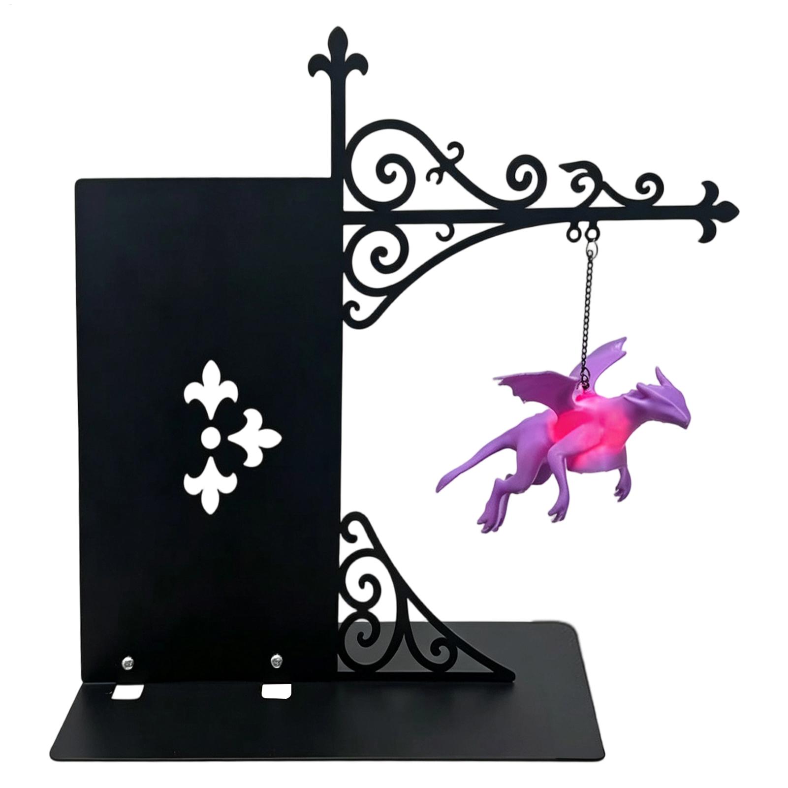 Unique Floating Dragon Bookshe - Unique Lighting Decor 评论和价格